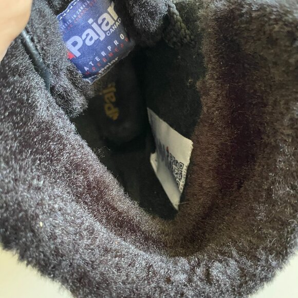 Women's Black Fur-Lined Ankle Boots - Picture 9 of 16